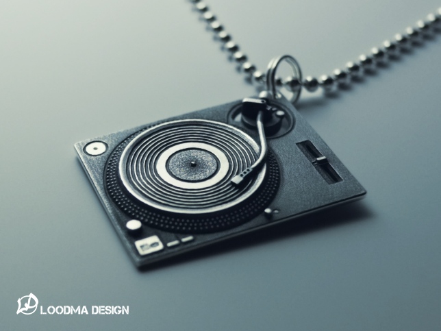 Turntable Necklace